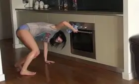 Перепутала туалет с кухней